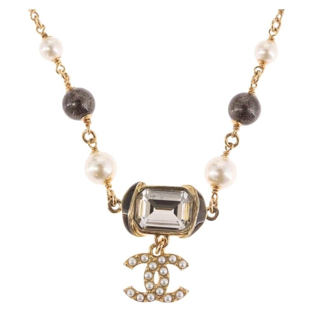 Chanel CC Necklace Gold